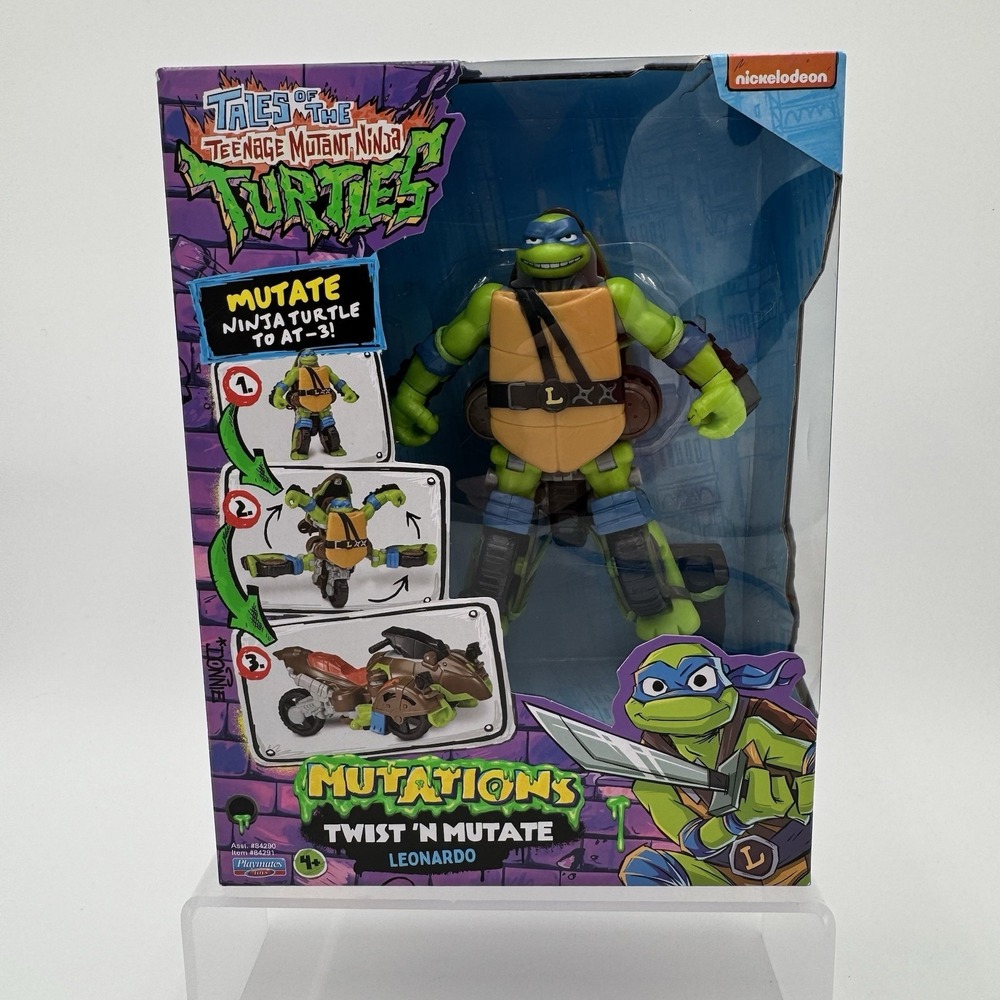 TMNT Tales of the Teenage Mutant Ninja Turtles Twist N Mutate Leonardo 84291 NEW